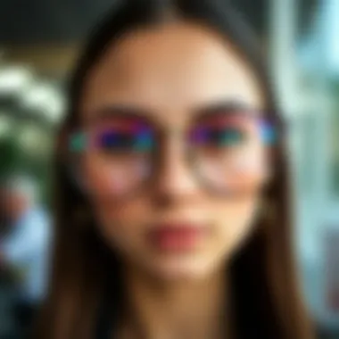 Sustainable Style: Eco-Friendly Nose Glasses Holders A vibrant collection of nose glasses holders made from eco-friendly materials.