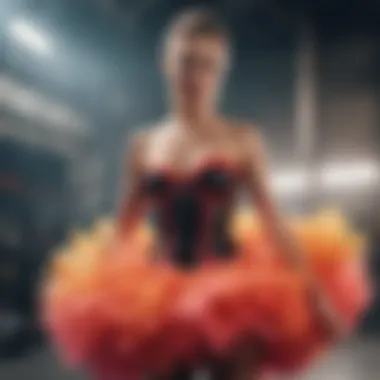 Sustainable materials used in the construction of rave tutus