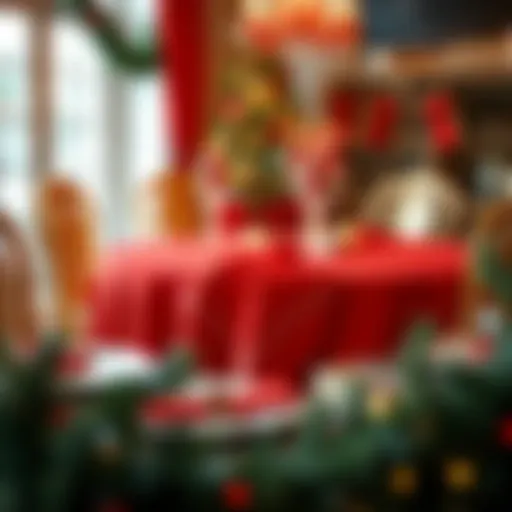 Exploring the Significance of a Red Tablecloth for Christmas Celebrations Introduction