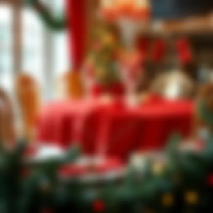 Exploring the Significance of a Red Tablecloth for Christmas Celebrations Introduction