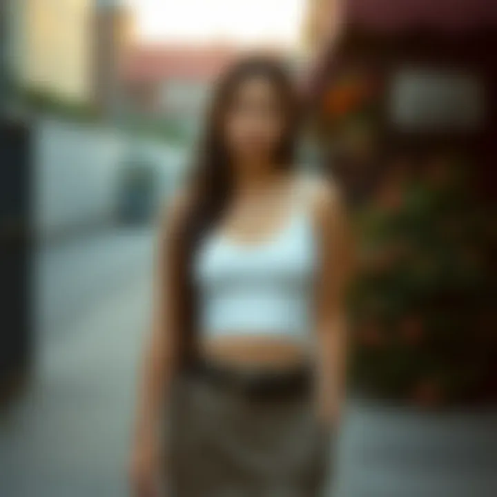Notable Exploring the Stylish Intersection of Tank Tops and Skirt Sets