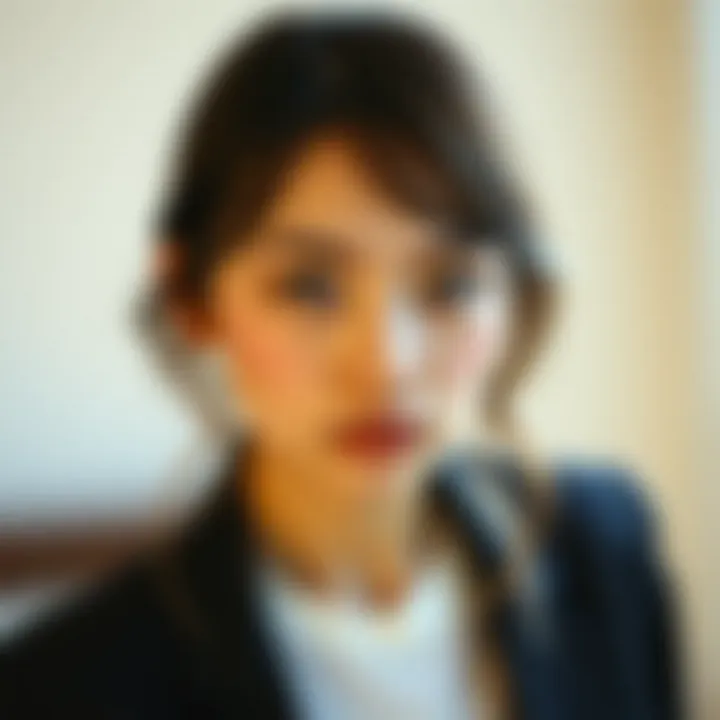 Creative styling options for side bangs extensions