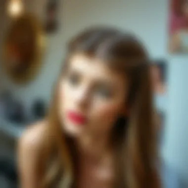 Maintenance tips for side bangs extensions