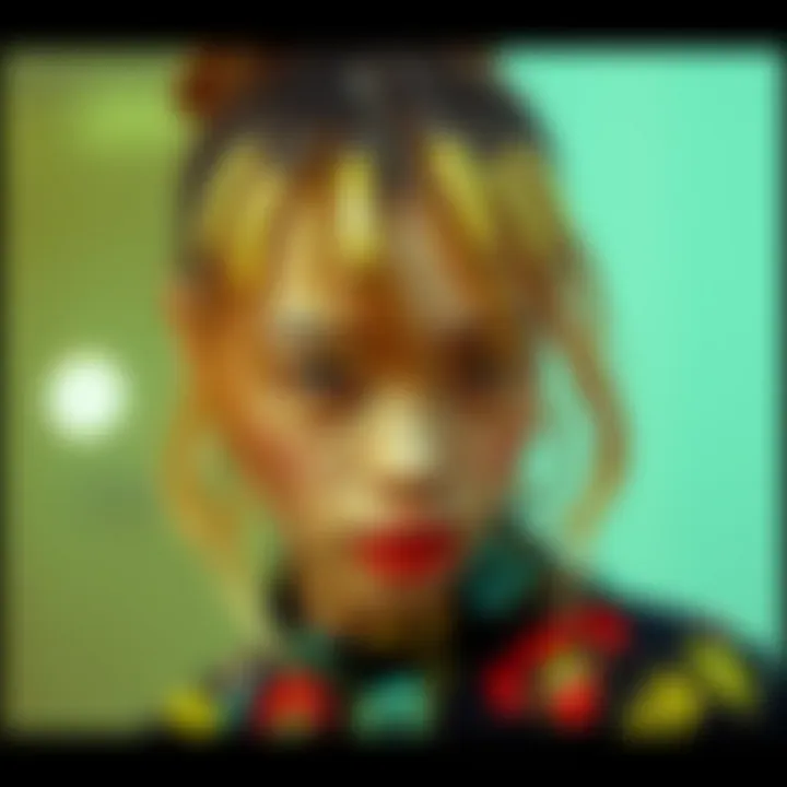 Creative Expressions in Styling Creative expressions with banana clips in styling