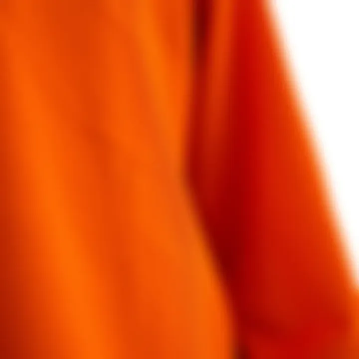 Fabric Details of Orange Modest Dress Close-up of fabric texture and design details of the orange modest dress