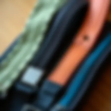 Different materials used in zipper wallet lanyards