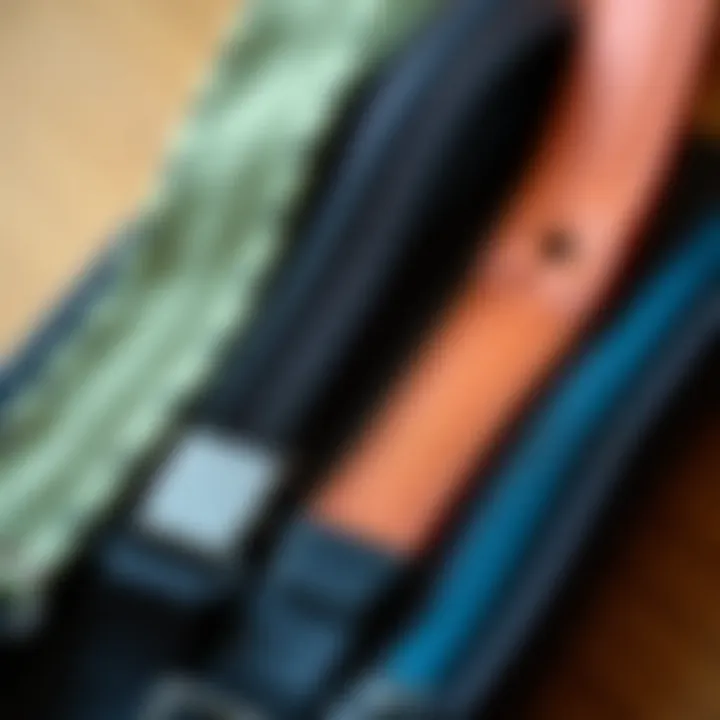 Different materials used in zipper wallet lanyards