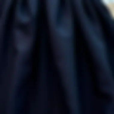 Fabric Texture of Tube Top Maxi Skirt Set Close-up of fabric texture in a tube top maxi skirt set