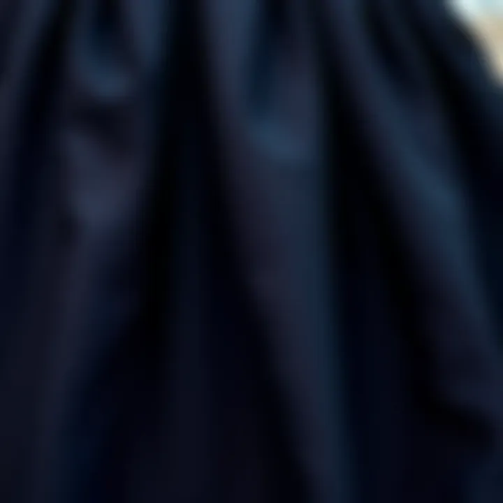 Fabric Texture of Tube Top Maxi Skirt Set Close-up of fabric texture in a tube top maxi skirt set