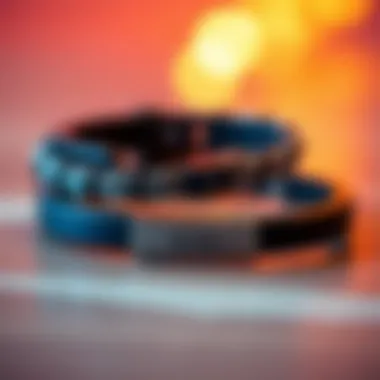 Different designs of weight loss reminder bracelets