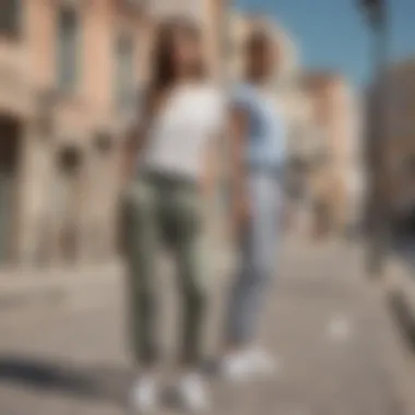 Stylish Casual Joggers Casual joggers styled for a relaxed summer outing