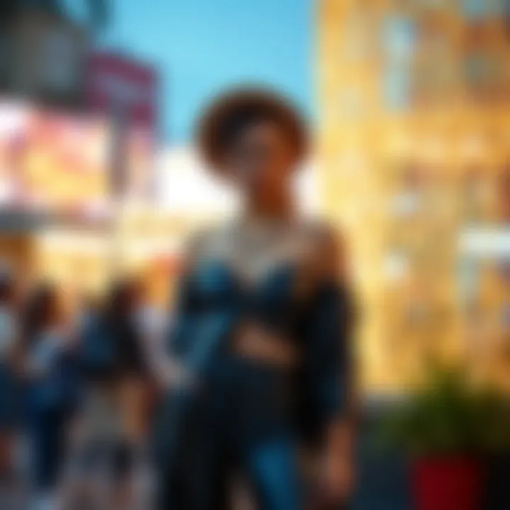 Contemporary outfit perfect for festive occasions with a modern twist