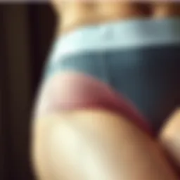 Comfortable padded briefs showcasing diverse textures and materials