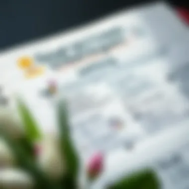 Goal Setting Strategies in Journaling Close-up of a beautifully decorated page with goal-setting strategies