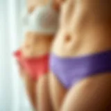 Stylish high rise tummy control underwear in various colors