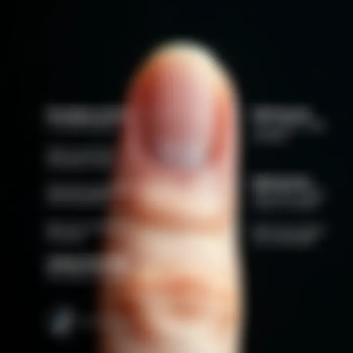 Functions of the Nail Barrier Graphic representation of nail barrier functions