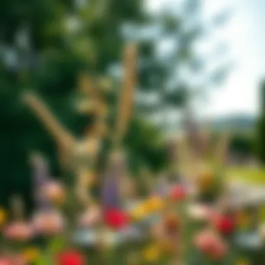 Enchanting Outdoor Wildflower Decor Outdoor wildflower decoration for events