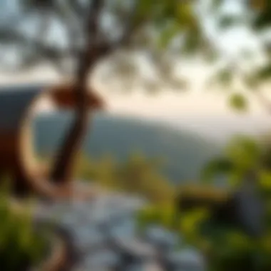 A serene nature retreat symbolizing growth and self-discovery