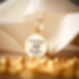 A personalized jewelry piece engraved with a meaningful message for a daughter