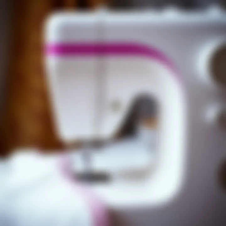 Creative sewing project utilizing the Madam Sew Magnetic Seam Guide for precision