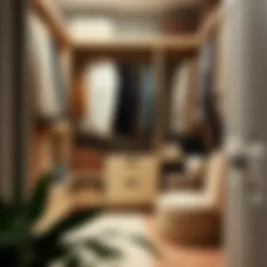 Innovative storage ideas for blankets in small closets