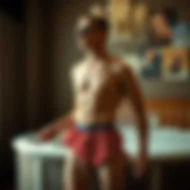 A historical depiction of polka dot boxers through the decades