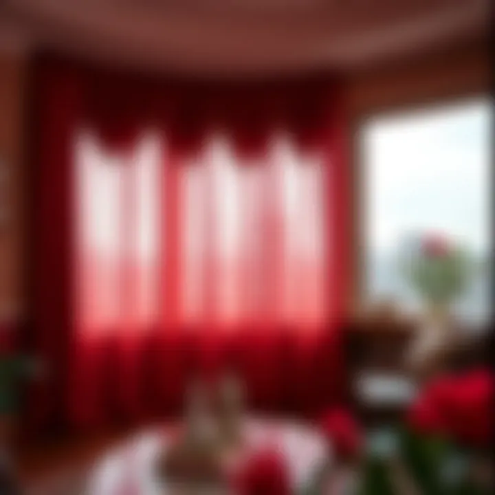 Notable Red Rose Curtains: A Comprehensive Exploration of Style and Impact