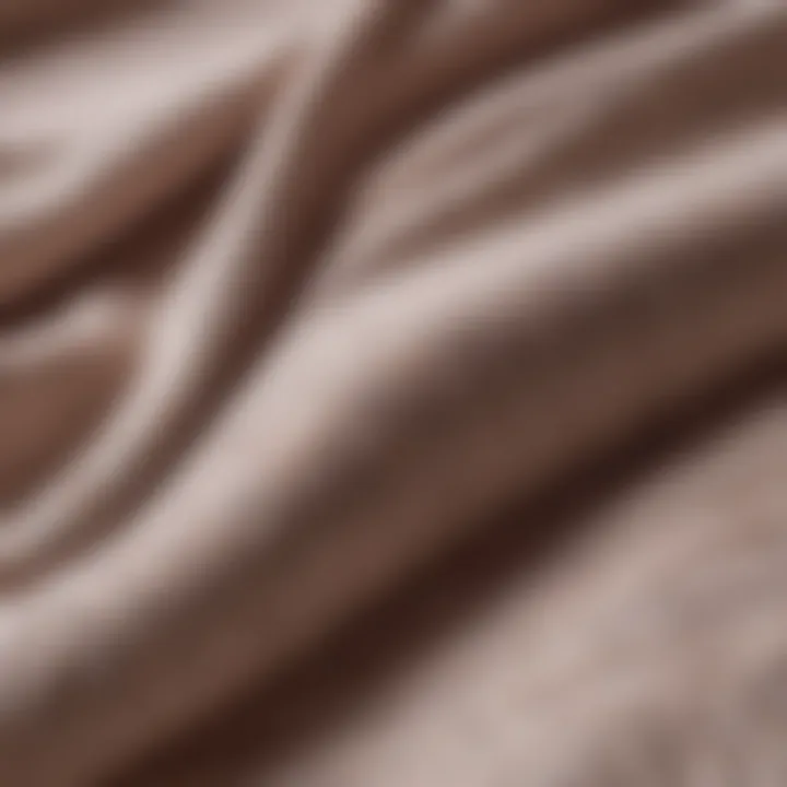 Close-up of ribbed fabric showcasing texture and quality