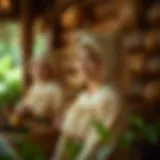 Historical Designs of Sauna Tops Traditional sauna attire showcasing historical designs