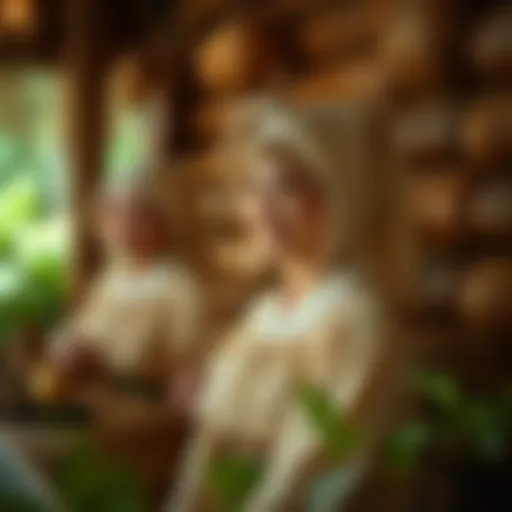 Historical Designs of Sauna Tops Traditional sauna attire showcasing historical designs