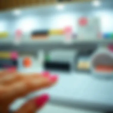 Online Retail for Clear Press-On Nails Online shopping for clear press-on nails on a website