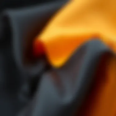 High-quality fabric swatches representing luxury materials