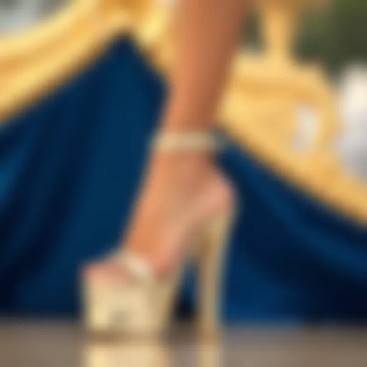 Notable The Allure of Champagne Platform Sandals: A Comprehensive Exploration