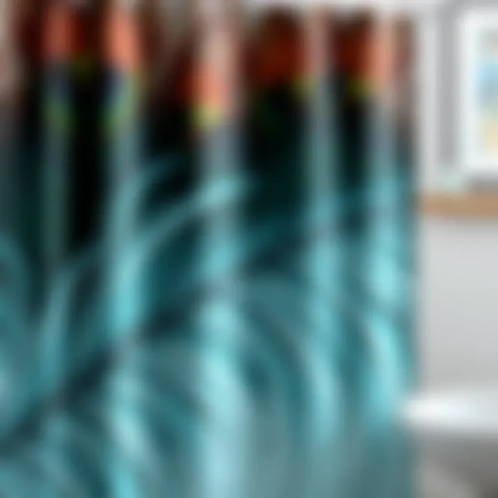 The Allure of Peacock Feather Shower Curtains Summary