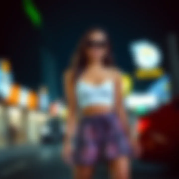 Stylish ensemble featuring a skort paired with a chic top