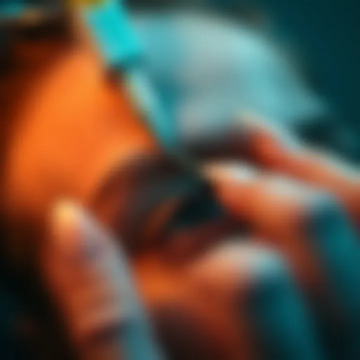 Delicate Threading Method for Grooming Delicate threading method for eyebrow grooming