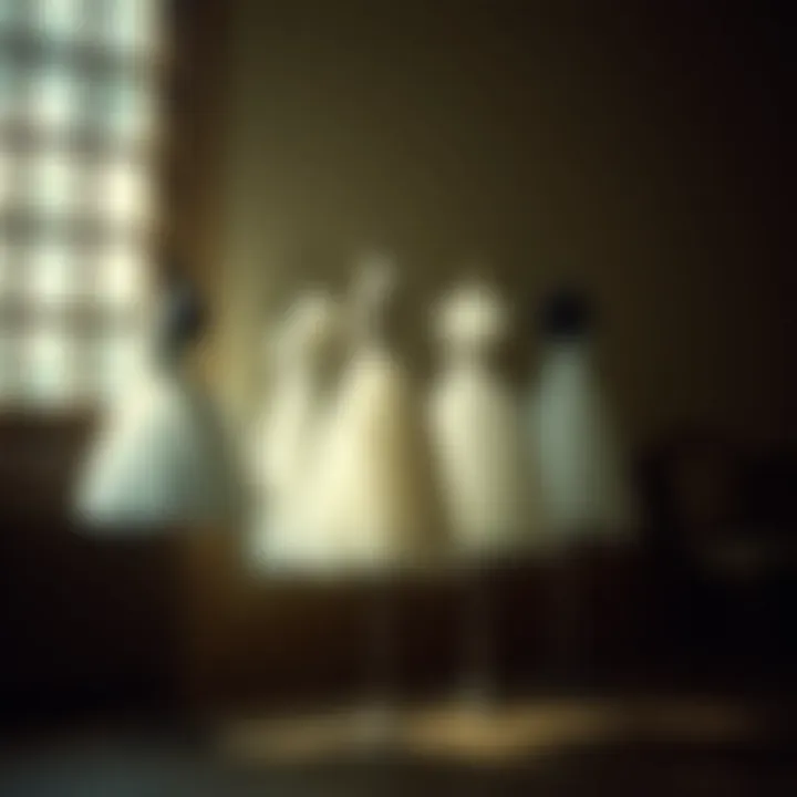 A Timeless Evolution Historical illustration depicting the evolution of ballet dresses