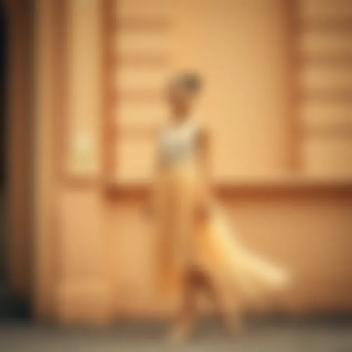 Chic Ensemble A styled outfit featuring ballet style elements