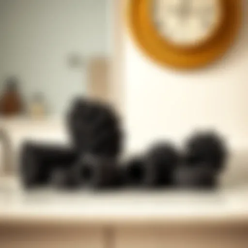 Diverse Foam Curlers for Every Curl Style A variety of foam curlers in different sizes displayed on a vanity.