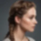 Elegant soft braiding technique