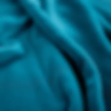 Texture and Depth of Velvet Fabric Close-up of velvet fabric showcasing texture and color depth