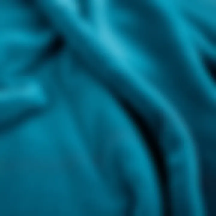 Texture and Depth of Velvet Fabric Close-up of velvet fabric showcasing texture and color depth