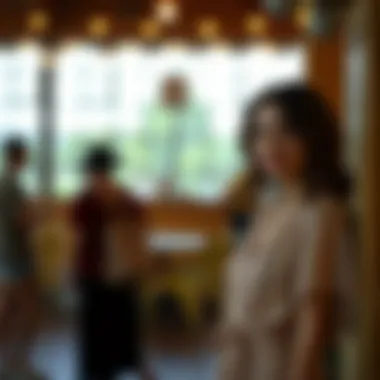 Casual look with the belted maxi dress