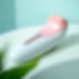 Electric gua sha tool highlighting its sleek design