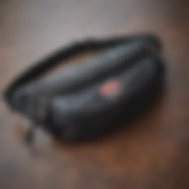 Accessorizing: Integrating Security Fanny Packs into Fashion Flat lay of fashion accessories including a stylish fanny pack