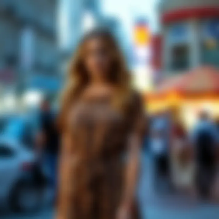 Notable The Quintessence of Animal Print Casual Dresses