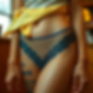 Fashionable styling tips for incorporating seamless thongs into outfits