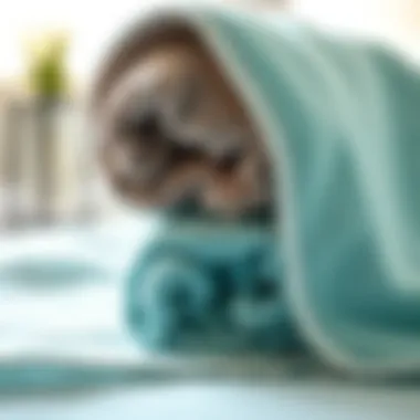 Microfiber vs. Traditional Towels: A Visual Comparison Comparison of traditional towels vs. microfiber towels