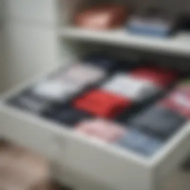 Psychological benefits of organized underwear storage