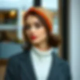 Elegant Contemporary Design of Headband Earmuffs Elegant headband earmuffs showcasing contemporary design